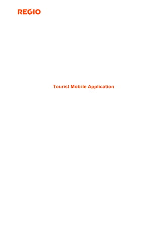 Tourist Mobile Application

 