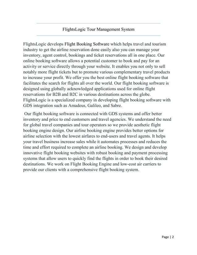 Tour Management System | PDF | Air Travel | Travel Type
