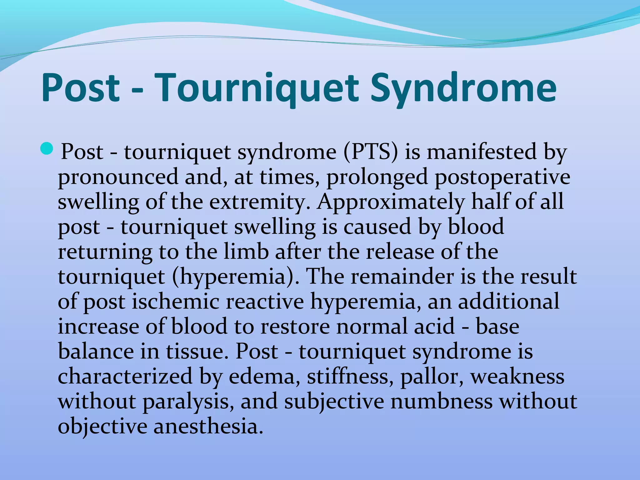 Tourniquet | PPT