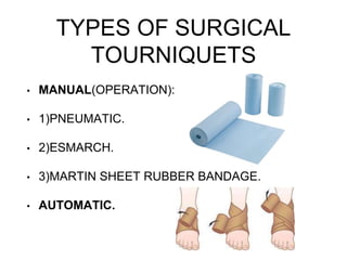 TOURNIQUETS pptx