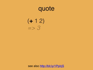 see also http://bit.ly/1PpIrjS
(macroexpand '(assert-equals (inc 1) (+ 0 1)))
; =>
; (let* [actual-value__16087__auto__ (i...