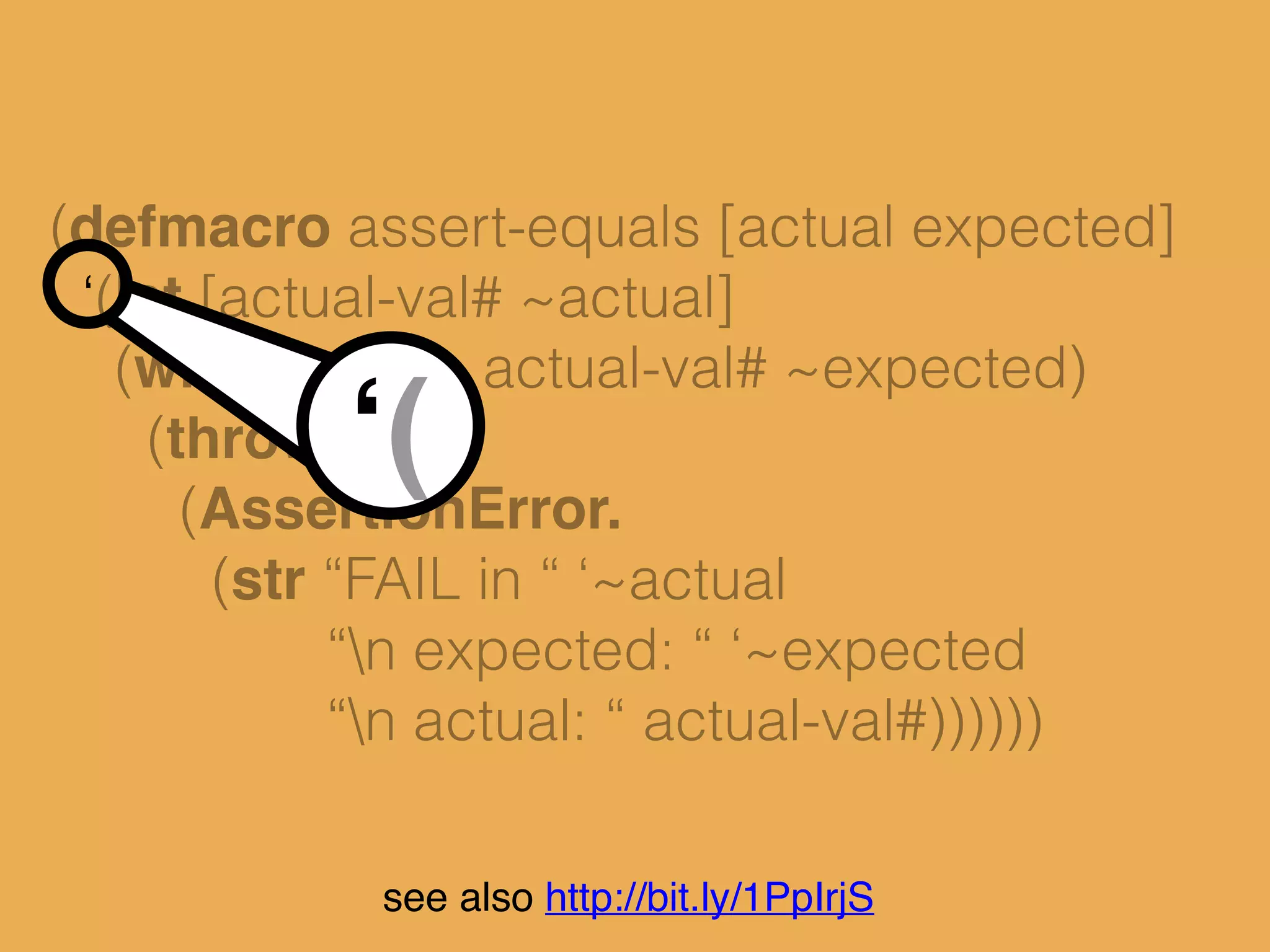 expanded at
compile time
see also http://bit.ly/1PpIrjS
 