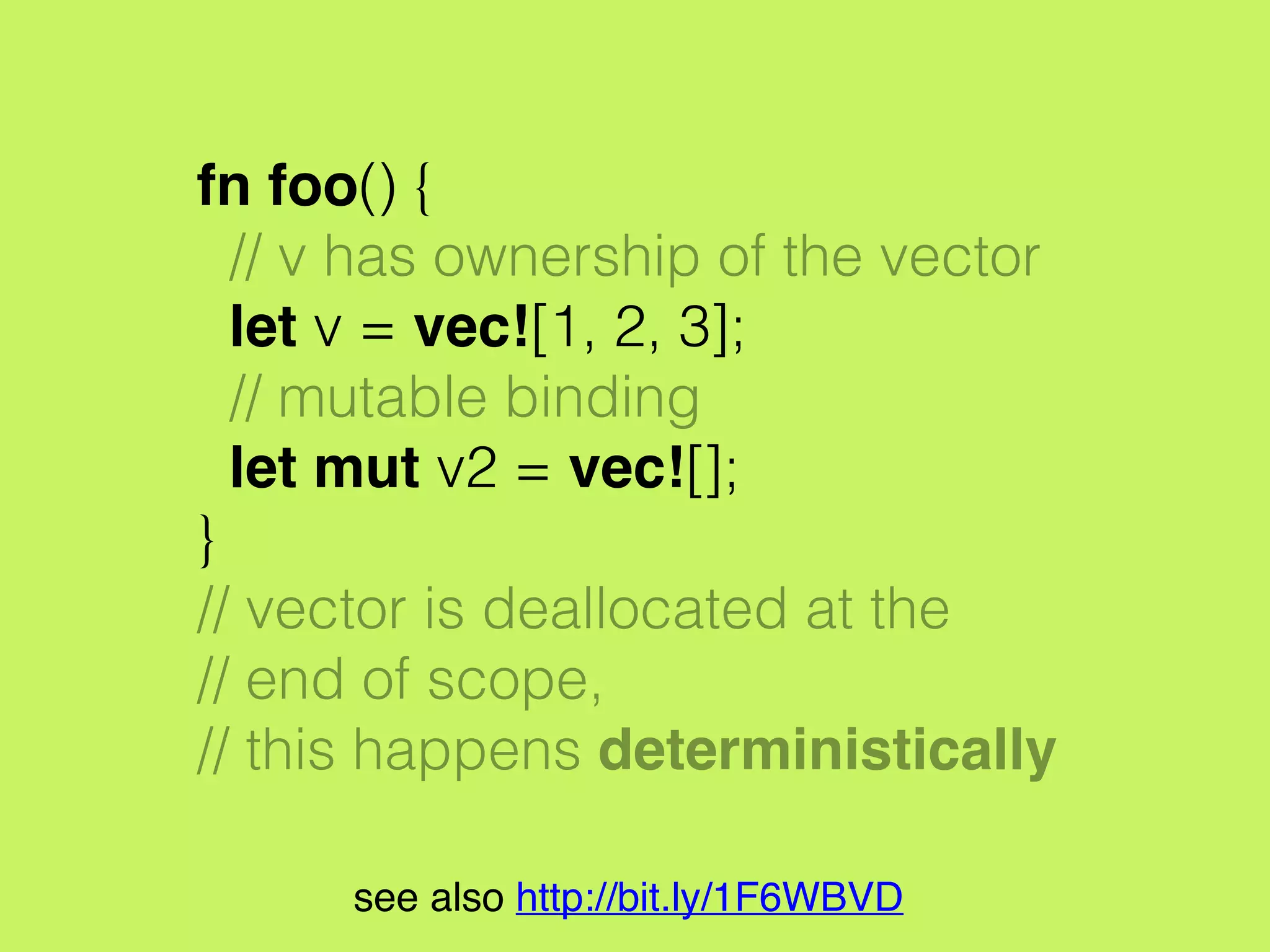 immutable by default
see also http://bit.ly/1F6WBVD
 