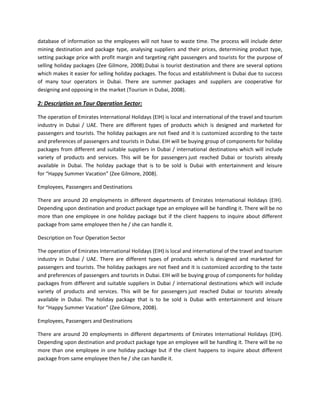Tour operator assignment sumant | DOCX