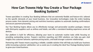 Tour Package Booking System | Vacation Package Website | PPTX