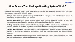 Tour Package Booking System | Vacation Package Website | PPTX