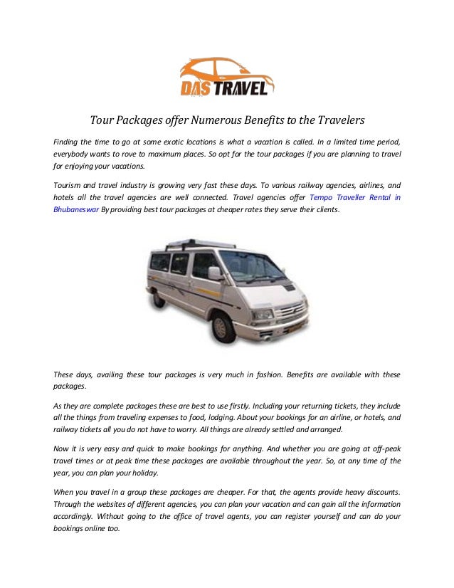 Tour Packages Offer Numerous Benefits To The Travelers Converted