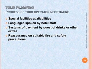 Tour Operation Flowchart Tour planning | PPTX