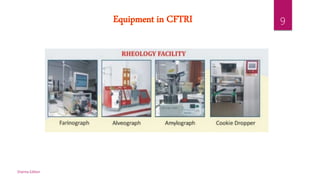 Cftri Lab Detailed Description of CSIR-CFTRI | PPTX