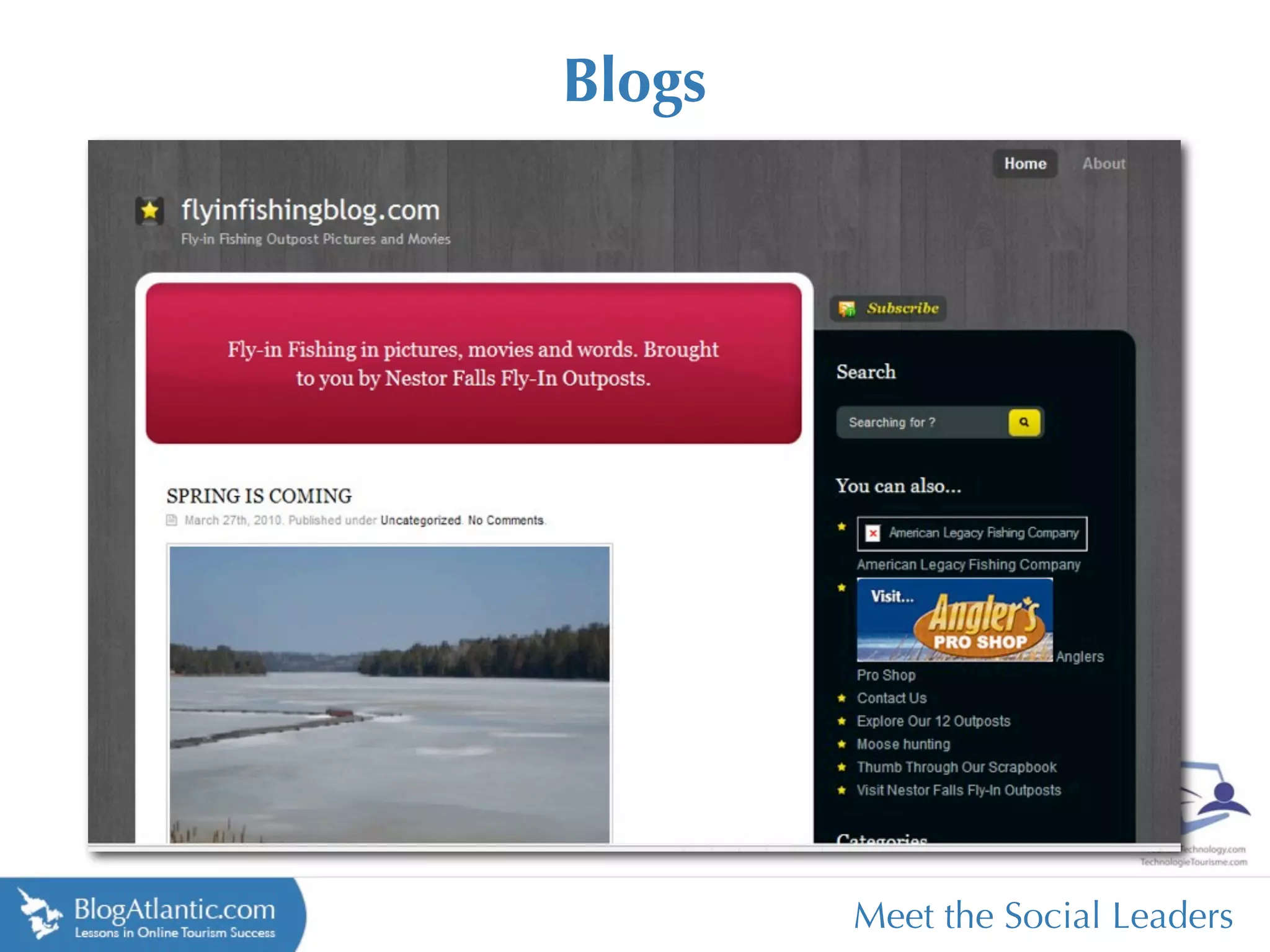 Blogs




        Meet the Social Leaders
 