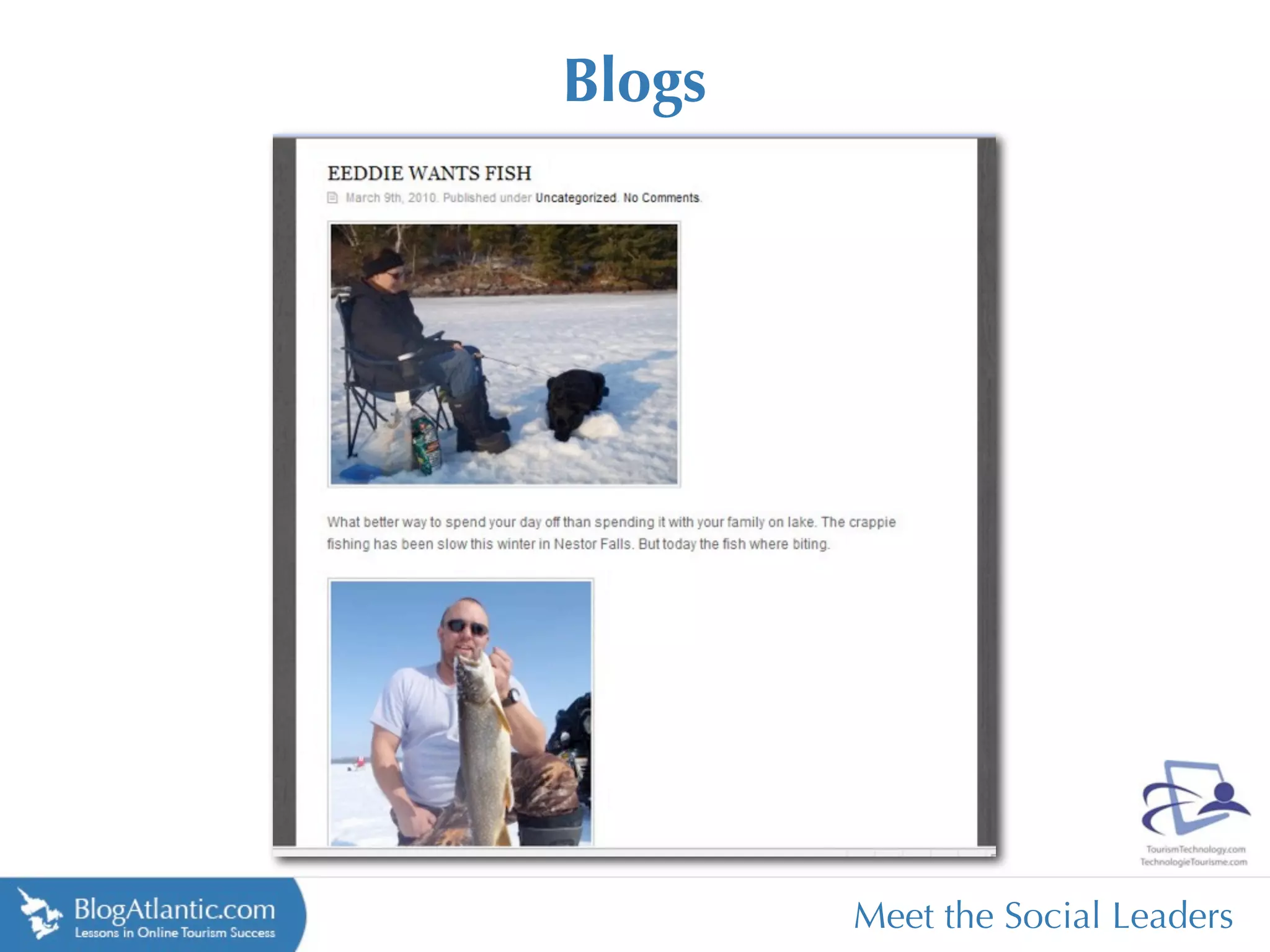 Blogs




        Meet the Social Leaders
 