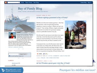 Pourquoi les médias sociaux?
 