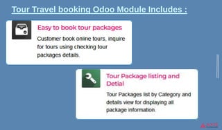 Travel Module Rjo Tour and travel website management in odoo, | PPTX