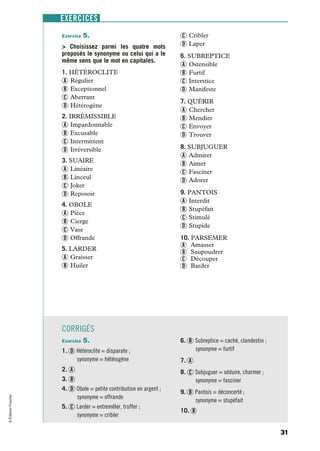 atavique synonyme 4 lettres