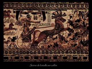 Scène de bataille sur coffre
 