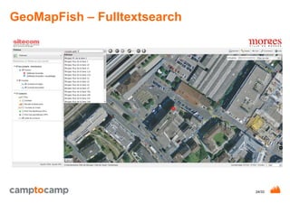 24/33
GeoMapFish – Fulltextsearch
 