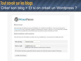 Créer son blog > Et si on créait un Wordpress ? 
