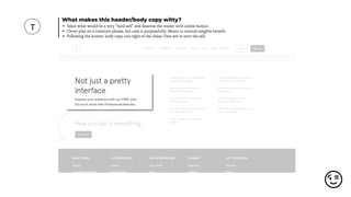 5 Examples of Brilliant Web Copy Tone of Voice | PDF
