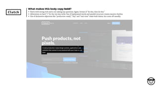 5 Examples of Brilliant Web Copy Tone of Voice | PDF