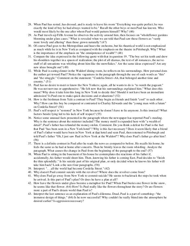Toward a critical reading of paul's case