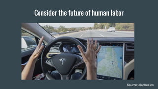 Consider the future of human labor
Source: electrek.co
 