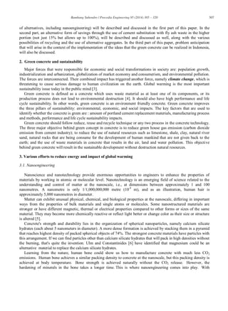 Toward green concrete for better sustainable environment | PDF