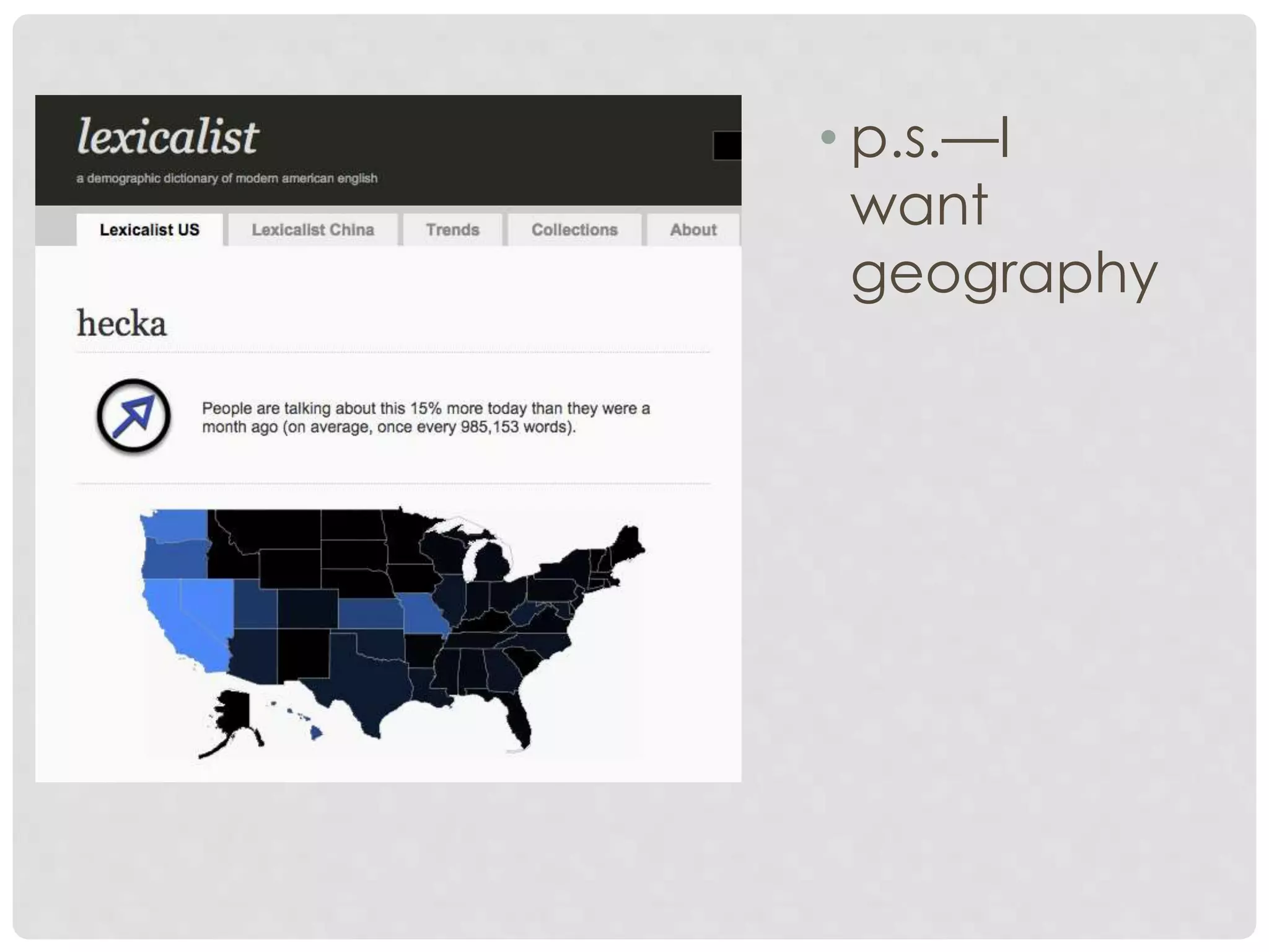 KEYWORDS
• What are the words
that are most
contested?
• How do they
change?
• Who controls the
future?
• Liberty vs. Freedom
 