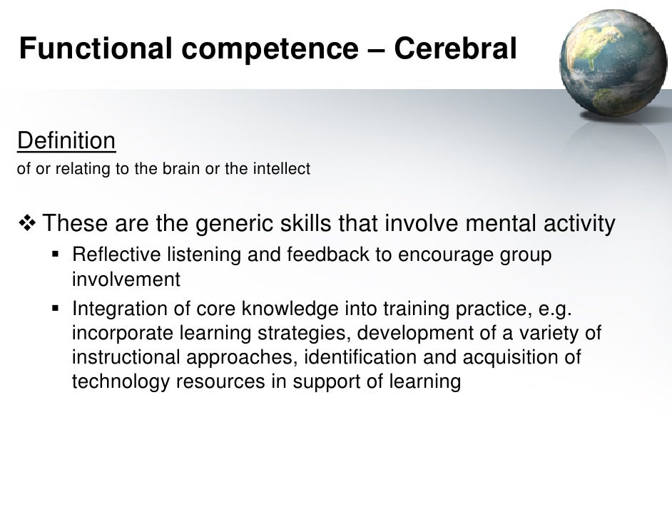 towards a holistic model of professional competence instructional design definition