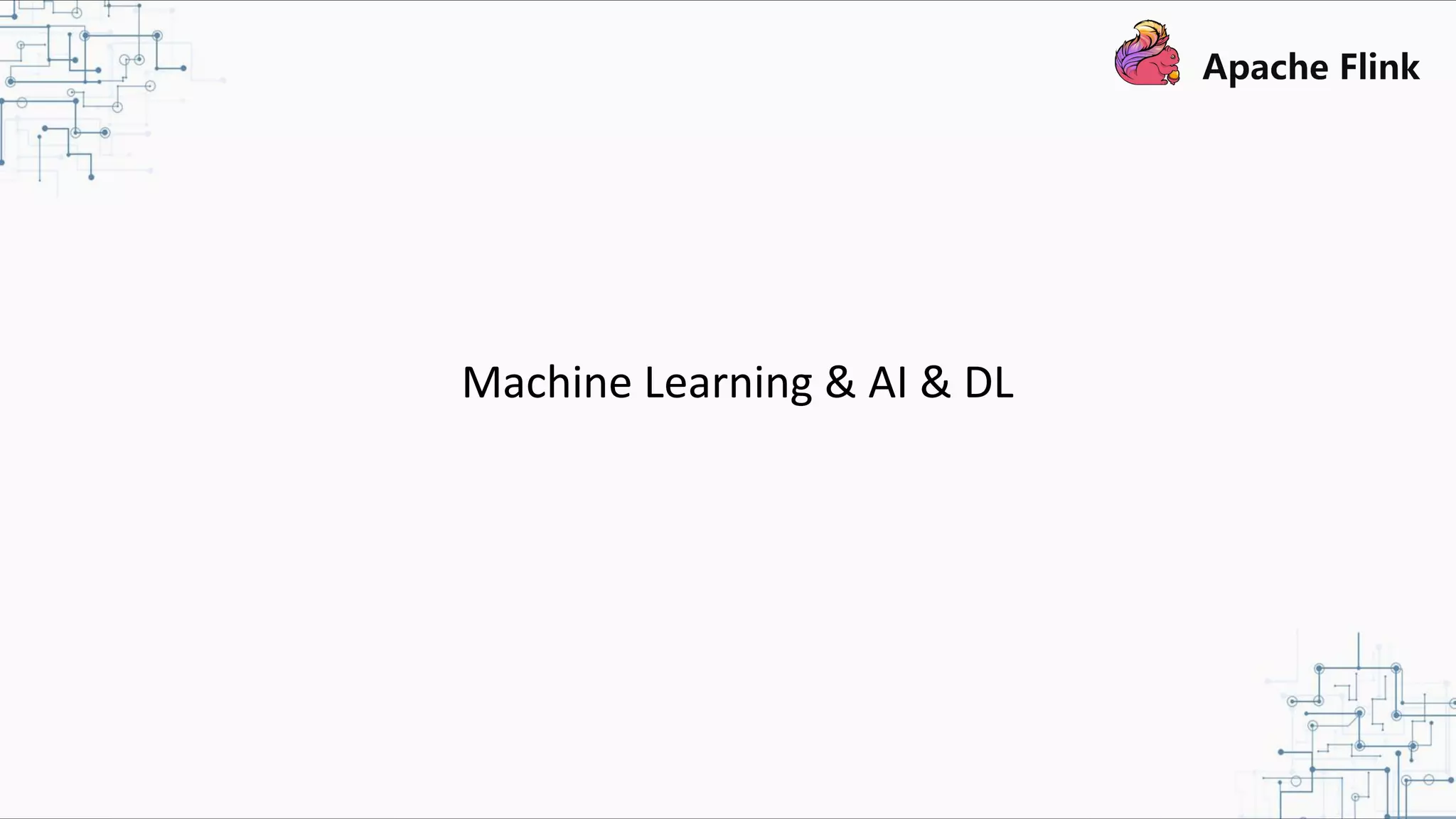 Machine Learning & AI & DL 