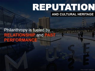 Towards a Reputation Economy: How Openness and Transparency Become a Central Business Strategy for Cultural Heritage