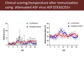 Towards a vaccine for African swine fever