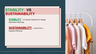 Towards A Sustainable World Pptx