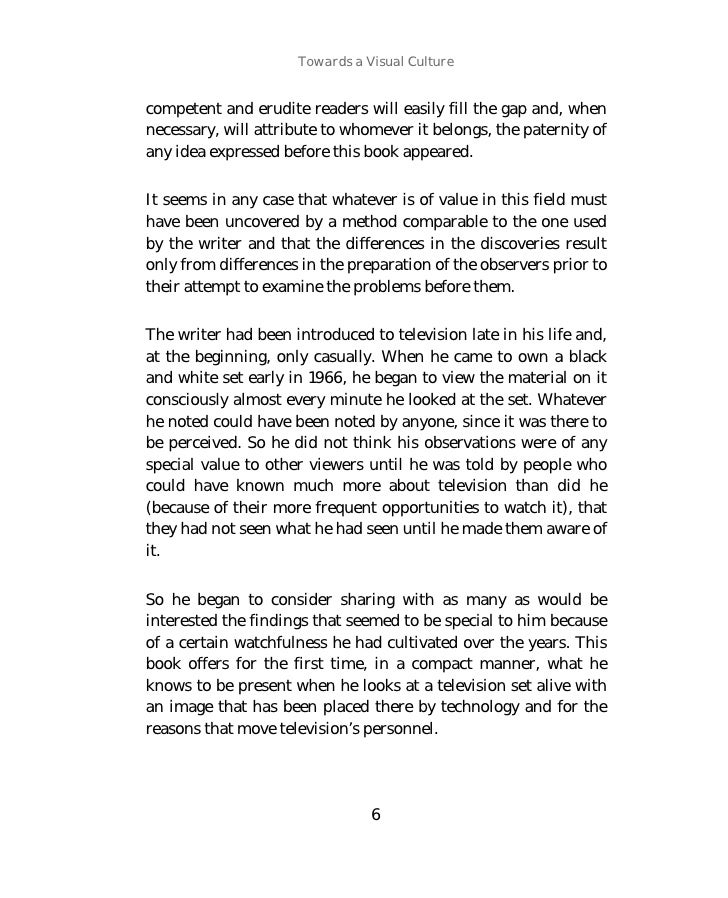 visual culture essay questions Visual culture visual culture as an academic subject is a field of study that generally includes some combination of cultural studies, art history, critical theory, philosophy, and. visual culture essay questions Visual culture visual culture as an academic subject is a field of study that generally includes some combination of cultural studies, art history, critical theory, philosophy, and.