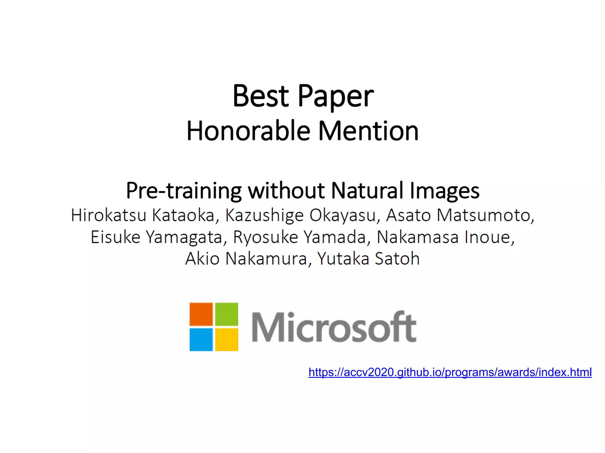 https://accv2020.github.io/programs/awards/index.html
 