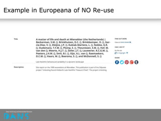Example in Europeana of NO Re-use
 