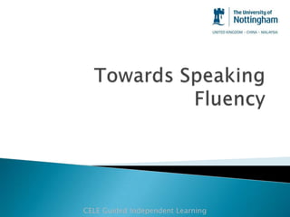 CELE Guided Independent Learning
 