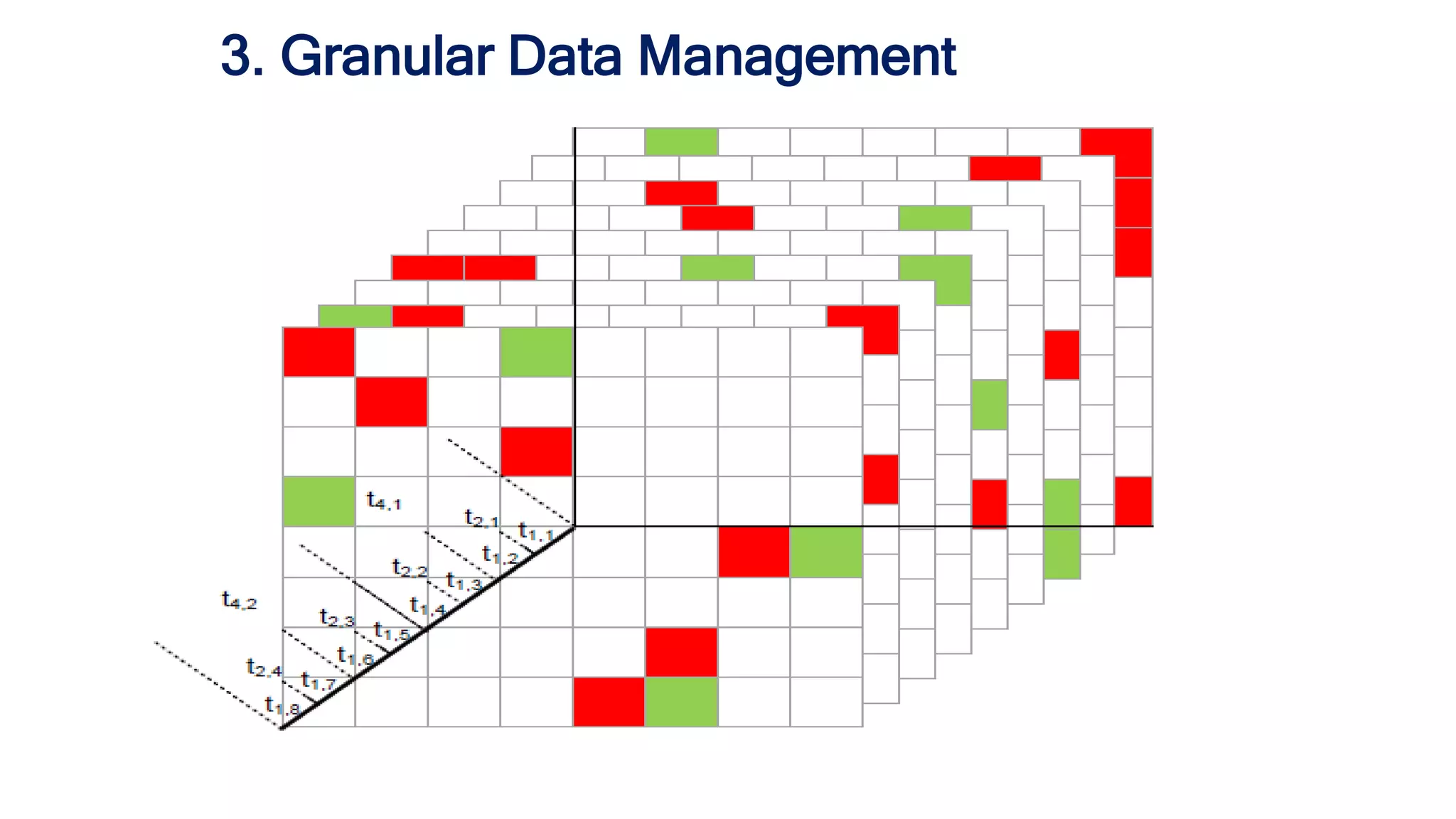 3. Granular Data Management
 