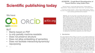 Towards an Open Research Knowledge Graph | PPTX
