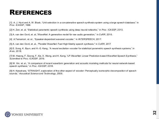 Toward Wave Net Speech Synthesis