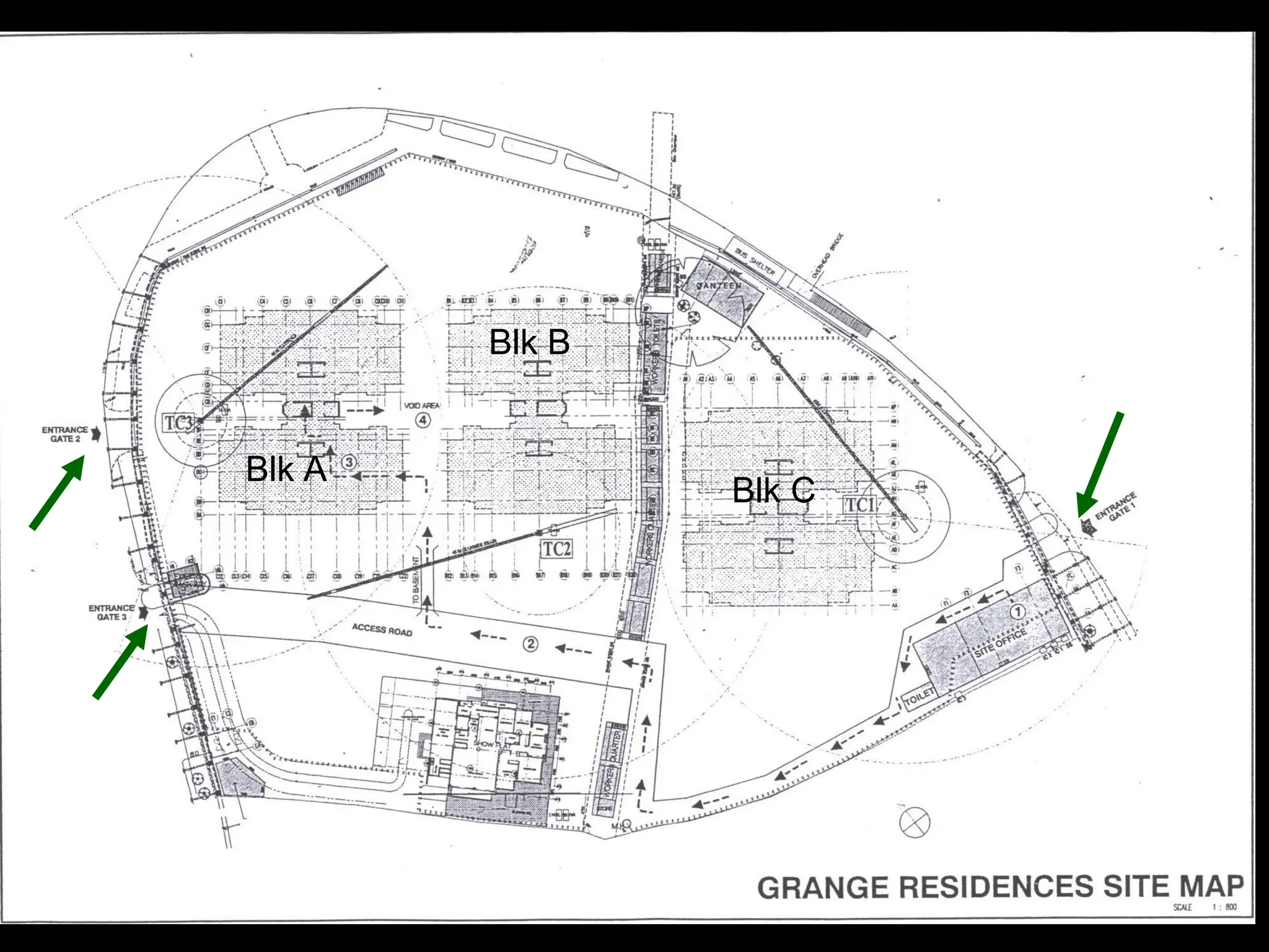 CASE STUDY 2: GRANGE
RESIDENCES
Blk A
Blk B
Blk C
 