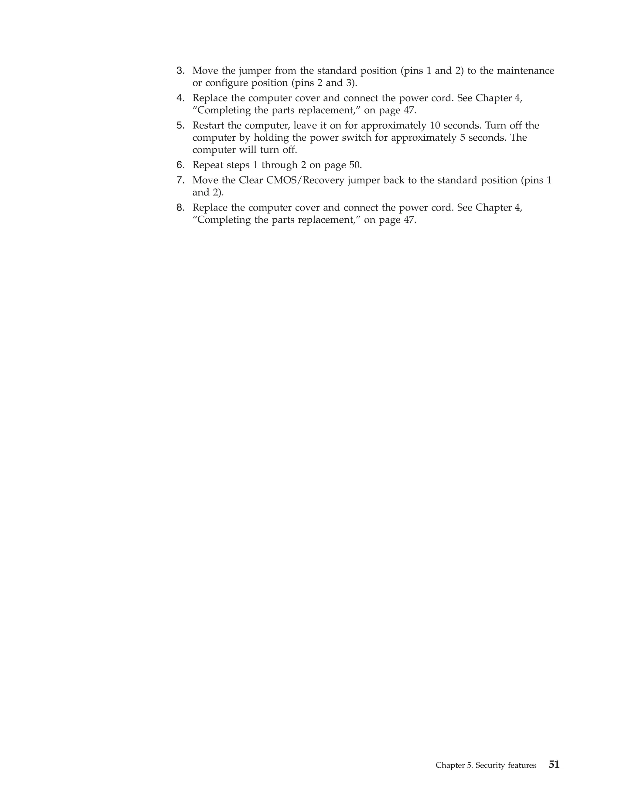 Tower Hardware Replacement Guide