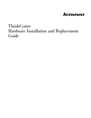 Tower Hardware Replacement Guide
