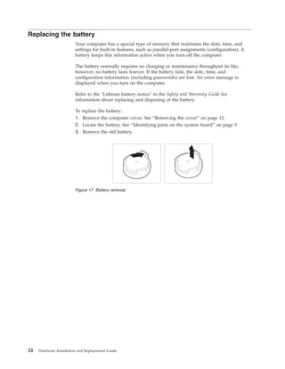 Tower Hardware Replacement Guide