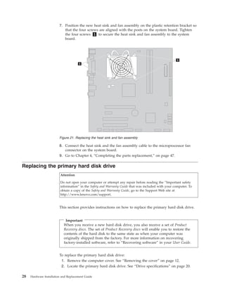 Tower Hardware Replacement Guide