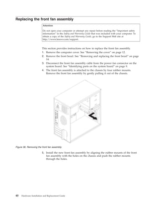 Tower Hardware Replacement Guide