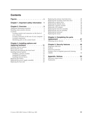 Tower Hardware Replacement Guide