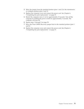 Tower Hardware Replacement Guide