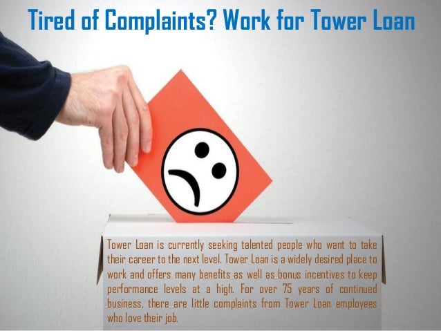 tower loan tower loan
