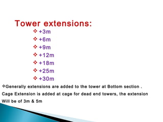 Transmission Line Towers and details Slide 9
