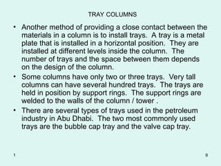 TOWERS AND COLUMNS,maintenance and inspection.ppt